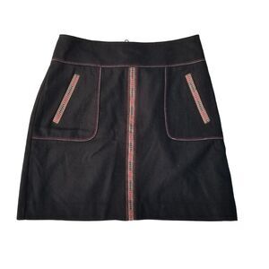 Ann Taylor Loft Skirt Wool Blend A Line 8